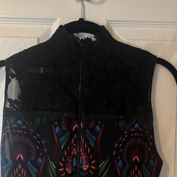 Alice + Olivia lace top dress, sz 2 - Picture 8 of 16